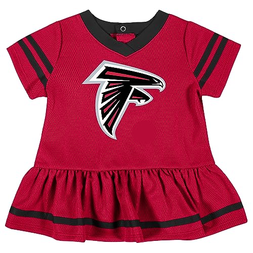 Image of Gerber NFL Baby Girls Jersey Dress and Diaper Cover