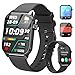 TRAUSI Smart Watches for Women Men, 1.83" HD Smartwatch with 120 Sports Modes, IP67 Waterproof, Bluetooth Call and Music Control;Heart Rate and Sleep Monitor (Black)