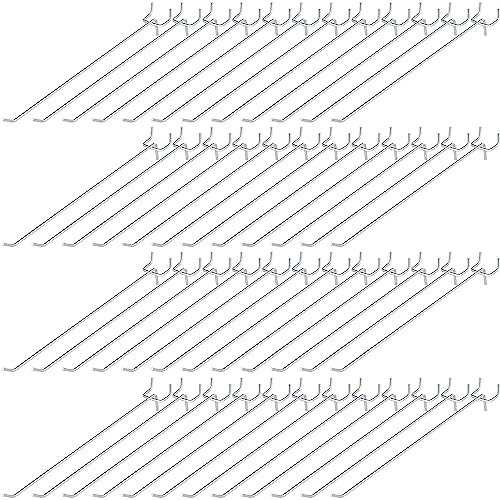 Funrous 100 Pack Peg Board Hooks Stainless Steel Pegboard Hooks