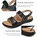 Reimferce Women Flat Sandals Dreesy: Comfortable Summer Sandals for Women 2025 - Ladies Indoor Outdoor Casual Shoes for Walking