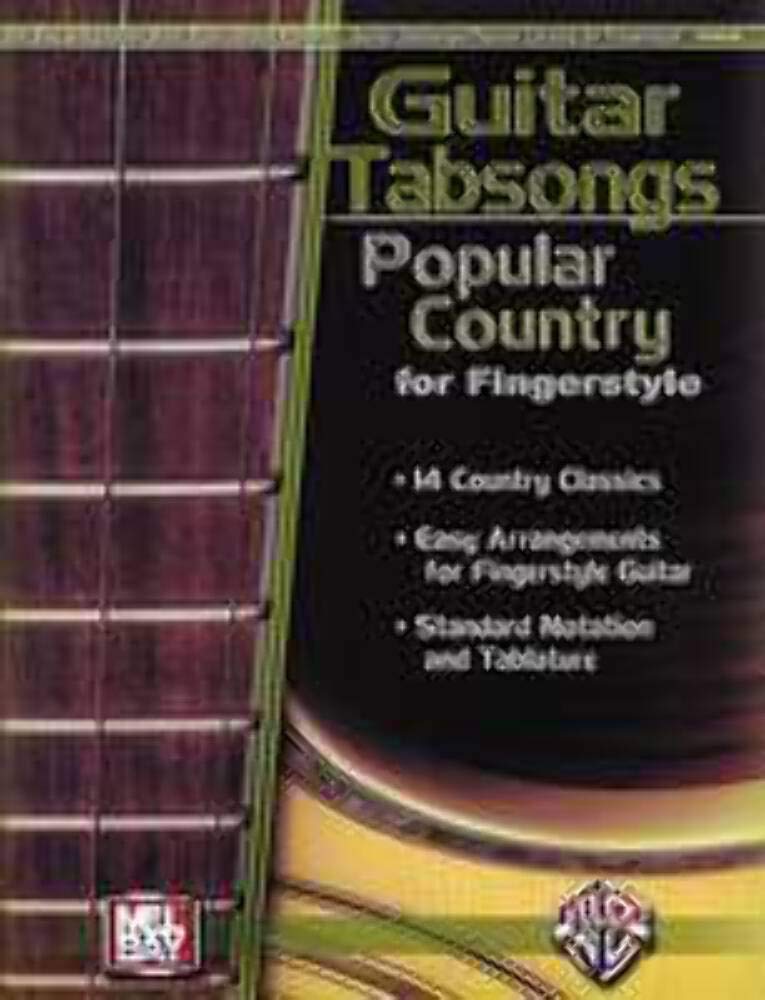 Guitar Tabsongs, Popular Country for Fingerstyle