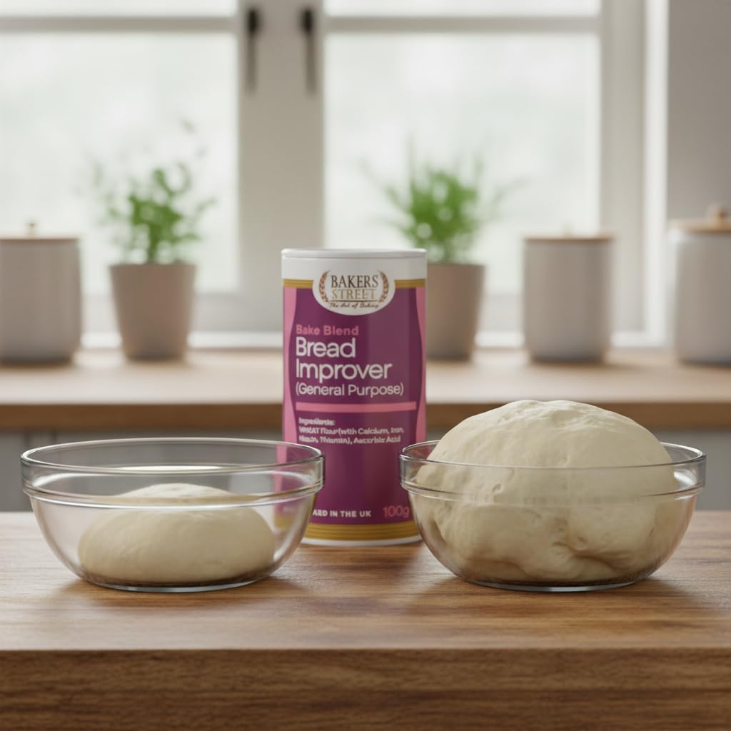 Mejorador de Pan Multiusos Bakers Street 100 g Acondicionador para Masa