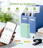 ORGBRO X1 Etikettendrucker Bluetooth Tragbarer Thermal Etikettiergerät – Ansicht 3