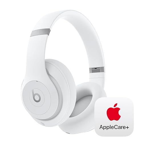 Beats Studio Pro with AppleCare+ for Headphones (2 Years) - Matte White
