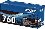Brother Original TN760 High-Yield Black Toner Cartridge, Higher Yield for Value, Original Toner Replacement cartridges, Toner for Brother Laser Printers HL-L2395DW DCP-L2550DW, MFC-L2750DW, and More