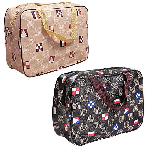 FZSECRIU 2 pièces, Trousse de Toilette Enfant, Trousse de Toilette Grande capacité, Trousse de Toilette Fille ado, Trousse de Toilette Femme, Trousse de Toilette Maquillage Cover
