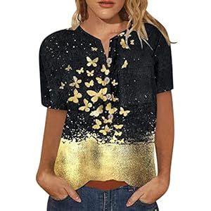 Vestes De Tricot Printanier Pour Les Femmes Rückenfette Bhs Für Frauen Courir Des Espaces À Essence Les Chemises Noires Élégantes Occasionnelles Linette De Coton Mode Décontractée (4XL, Le noir)