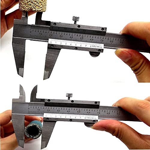Calibrador Vernier de Acero Carbón 150mm Mecánico miniatura 6