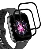 SkyKeep [2 Stück für Schutzfolie Huawei Watch Fit 3 Bildschirmschutz [Soft PMMA][HD Bildschirmschutzfolie][Anti-Kratzer][Anti-Blase] für Folie Huawei Watch Fit 3 Screen Protector Panzerglasfolie