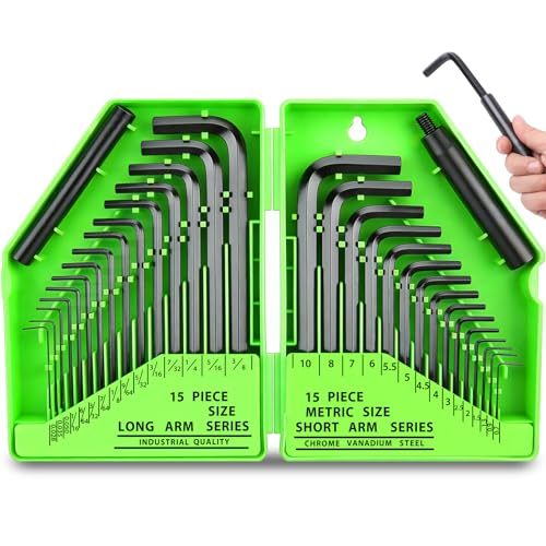 SWANLAKE 32-Piece Hex Key Allen Wrench Set