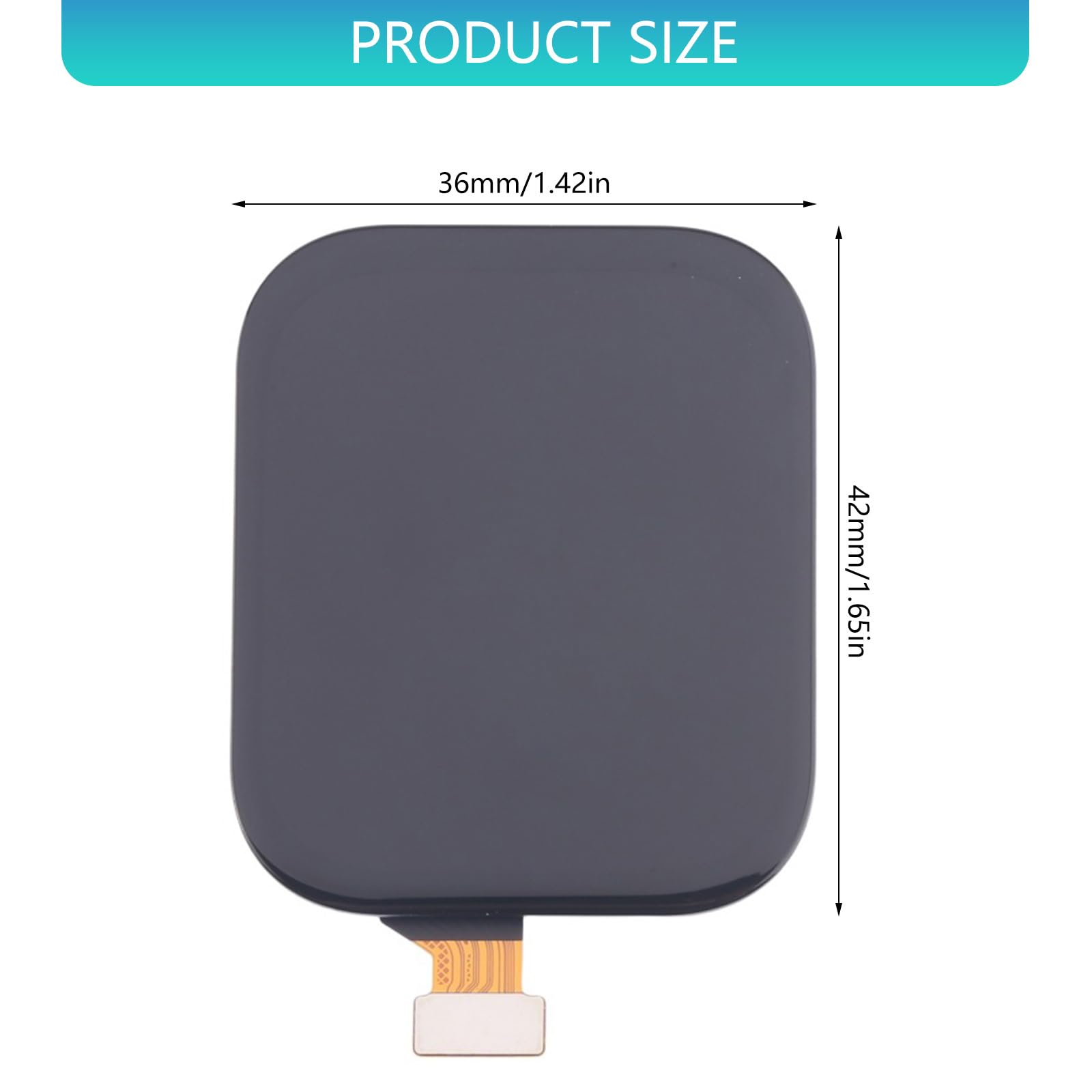1.82Inch Vetro Schermo Digitizer Display Modulo di Ricambio Per Smartwatch Modello B09 B19