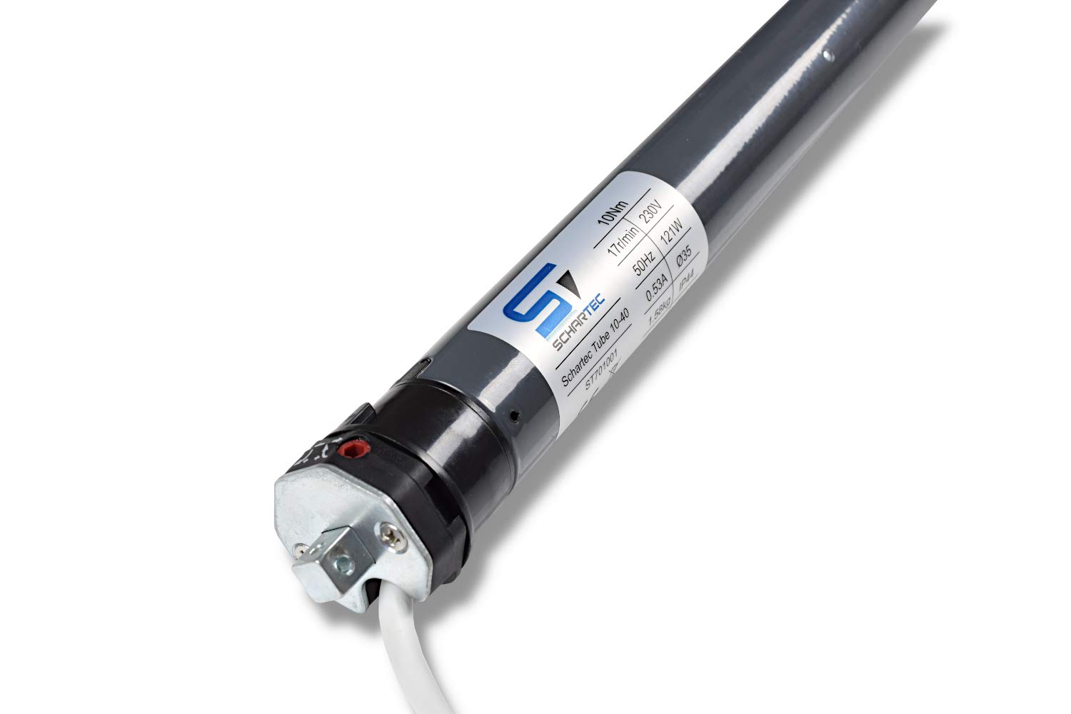 SCHARTEC Motore professionale per tapparelle per albero da 40 mm, motore per tapparelle (Shartec Tube 10-40)