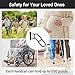 Aduanbang Hand Rails for Outdoor Steps & Elderly,U-Shape Wall Mount Stair Railing, Porch, Deck, Garage & Garden Grab Bar, 1 Pack Safety Handle