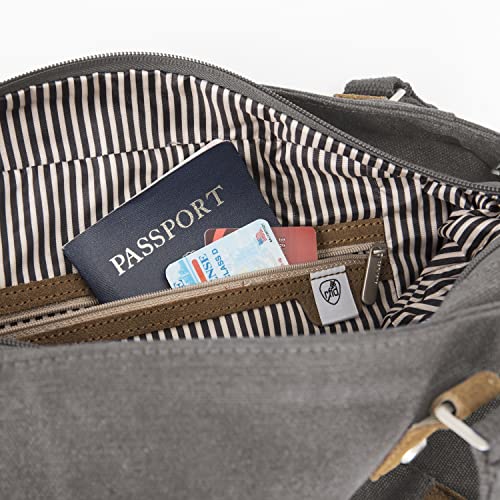 Travelon Anti-Theft Heritage Tote Bag, Pewter, One Size #TOP7