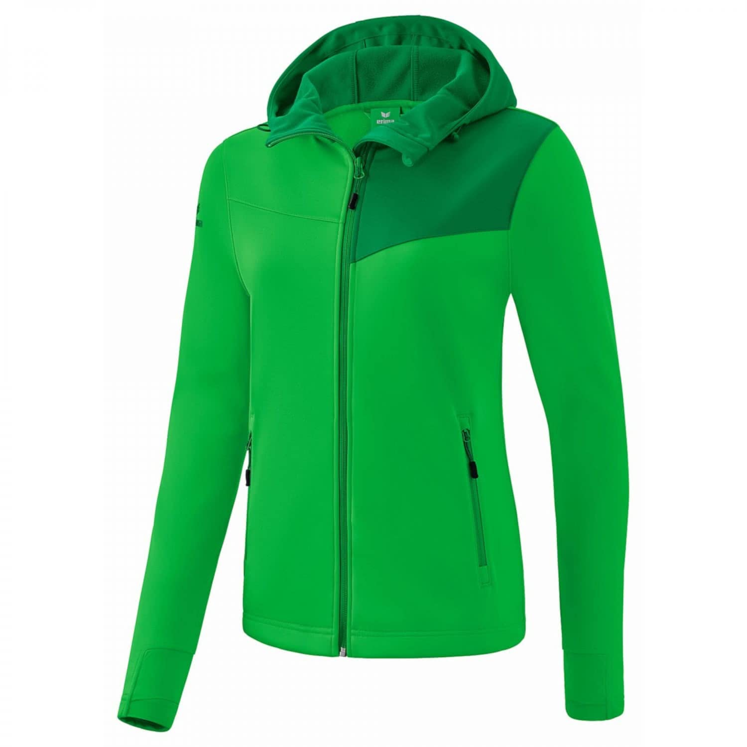 Erima Women's Performance Softshell Jacket, fern Green, 34