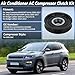 A ABSOPRO Air Conditioner AC Compressor Clutch Kit for Jeep Compass MK49/MP Patriot MK74/MP 2009-2017 for Dodge Caliber 2009-2012 1.8L 2.4L Drive Pulley W/Bearing No.158388/55111610AA