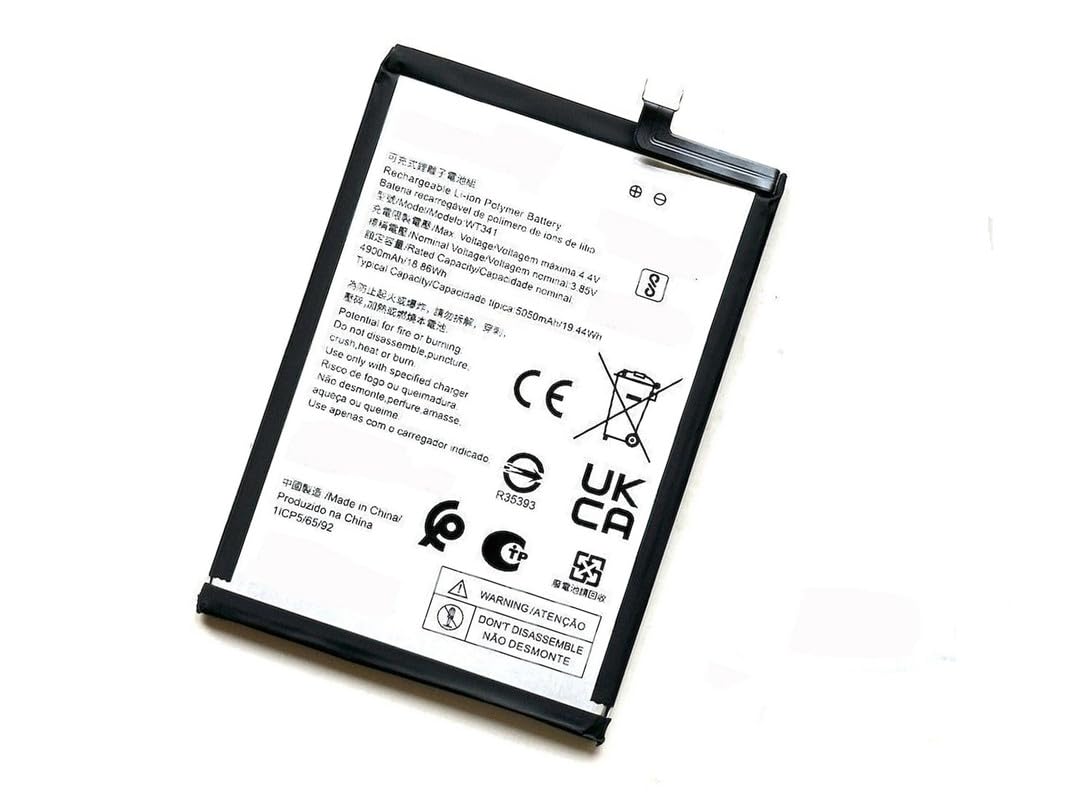 WXKJSHOP 3.85V 5050mAh WT341 Replacement Battery Compatible with G21 19.44WH Smartphone Li-ion Internal Battery