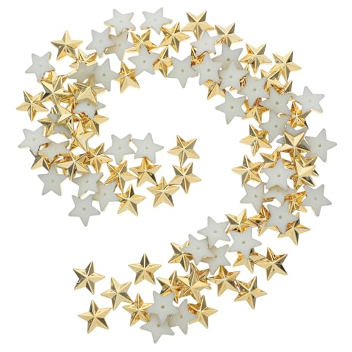 jojofuny 100stücke Acryl-Strass-Sterne Flachrückseitig Für DIY-Schuhe Taschen Schmuck Kleidung Dekoration Basteln Strasssteine Handwerk Ornament Punkt