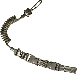 CyberDyer Tactical Elastic Lanyard Practical Security Leash 3 Colors Available - CyberDyer