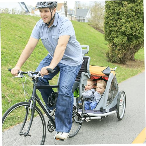 WINOMO Aluminiumlegierung Linker: Fahrrad Anhängerkupplung, Universelle Fahrradanhänger-Kupplung,Hitch Adapter Befestigung Fahrrad Anhängerkupplung Fahrradanhänger Ersatzteile