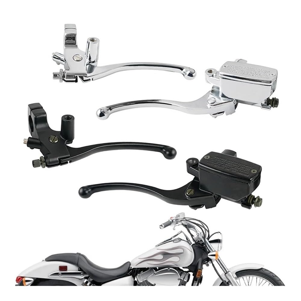 Moto leviers frein d'embrayage guidon 25mm pour VT1100 Shadow 97-07