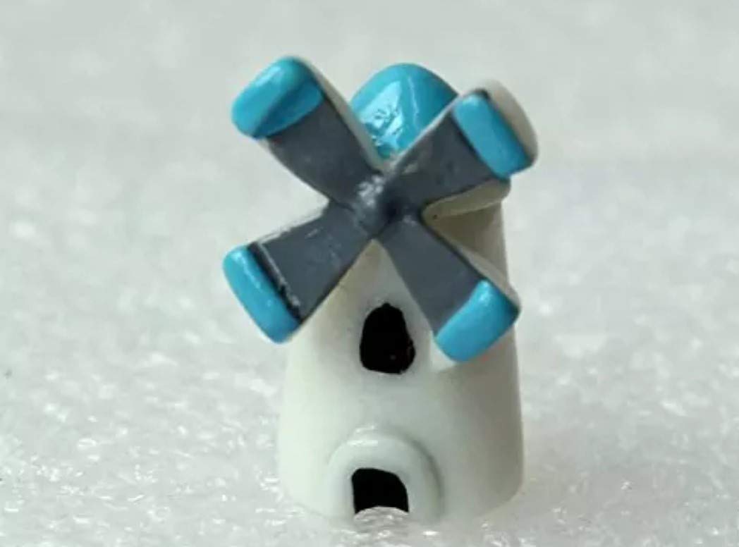 Bloom Bagicha Polyresin Miniature Windmill, Multicolour, Set of 5