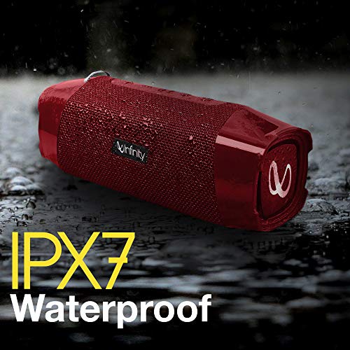 Image of Infinity by Harman Fuze 700 20 Watt Wireless Bluetooth Portable Speaker (Passion Red)