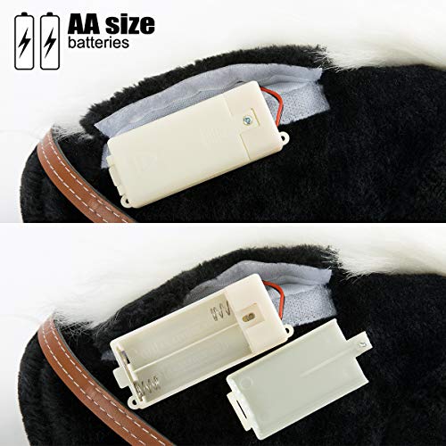 image for HollyHOME Stick Horse Plush Handcrafted Hobby Horse on a Stick with Wo