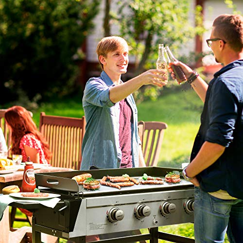 Royal-Gourmet-4-Burner-Flat-Top-Grill-Griddle-Combo-Outdoor-propane-Gas-Griddle-GB4001C-52000-BTU-For-Outdoor-Events-Camping-BBQ-610223623760-inches