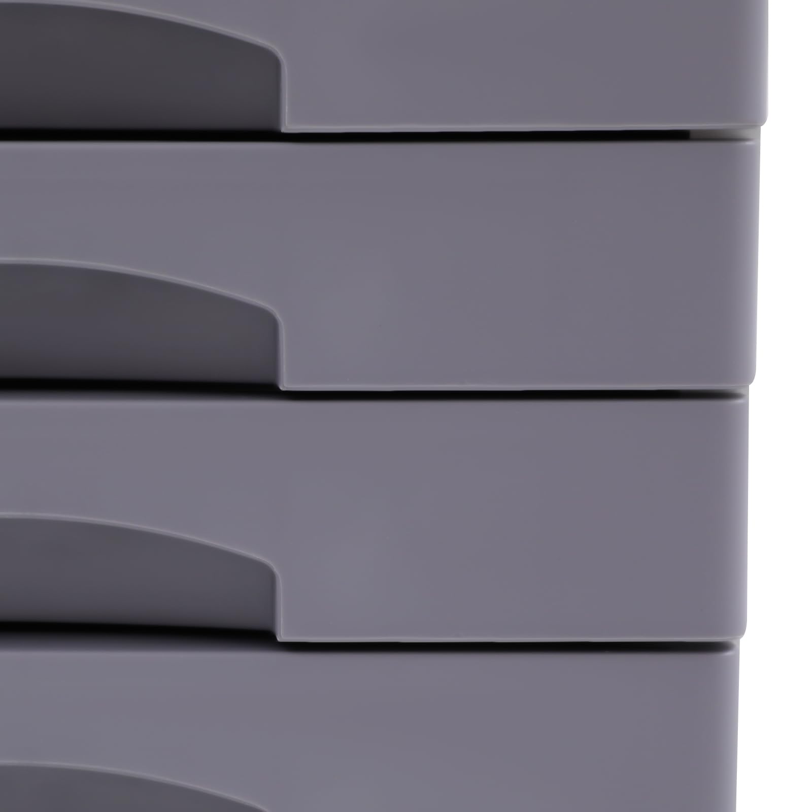 Modulo di archiviazione, organizer da scrivania a 5 livelli bloccabili, scatola con 5 cassetti per documenti A4+, cornice in alluminio, etichette scrivibili, 30 × 36 × 30,5 cm