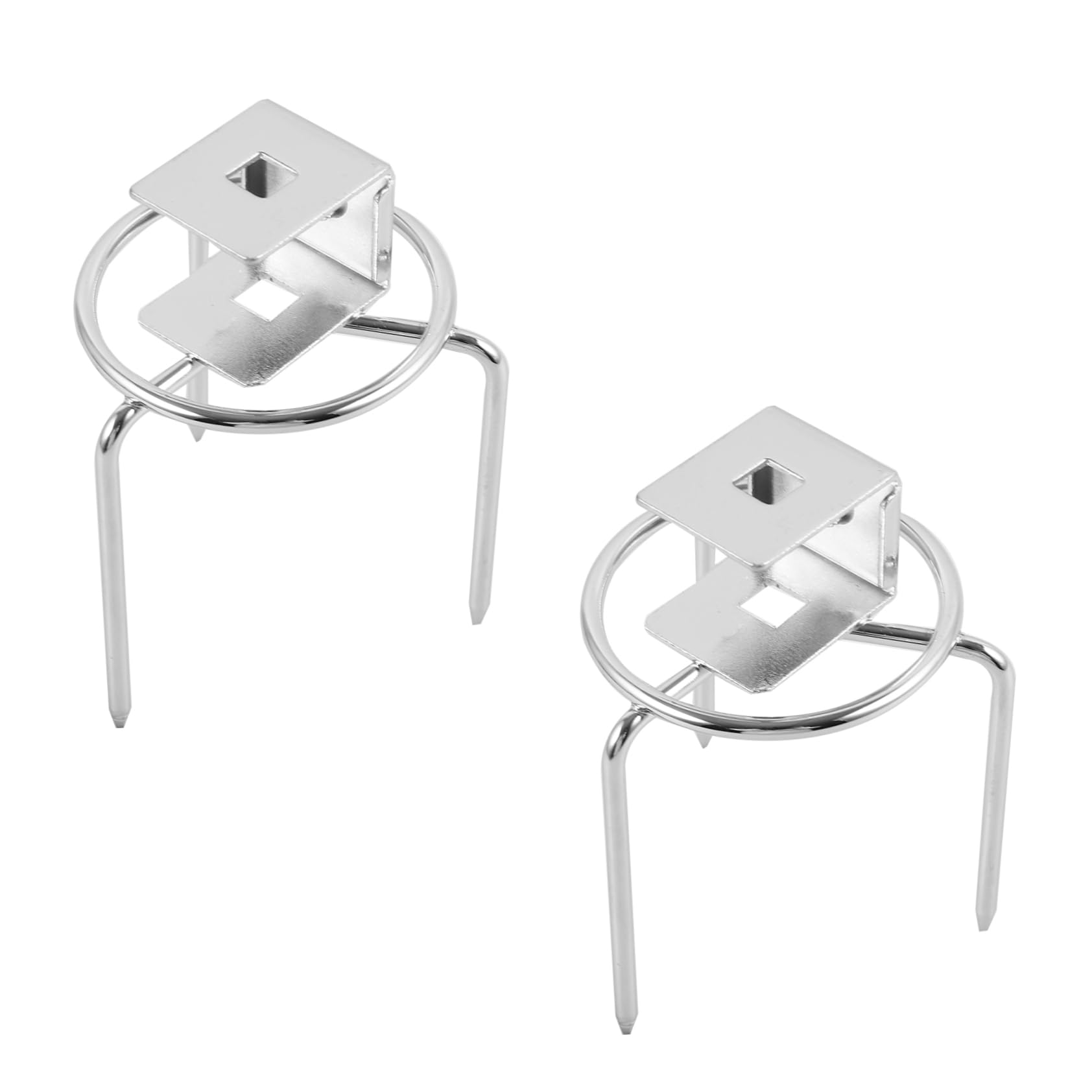 Happyyami 8pezzi Forchette Per Arrosto Acciaio Inossidabile Per Grigliare e Pollo Utensili Da Cucina Per Bbq e Ristorazione e Portare Con Sé