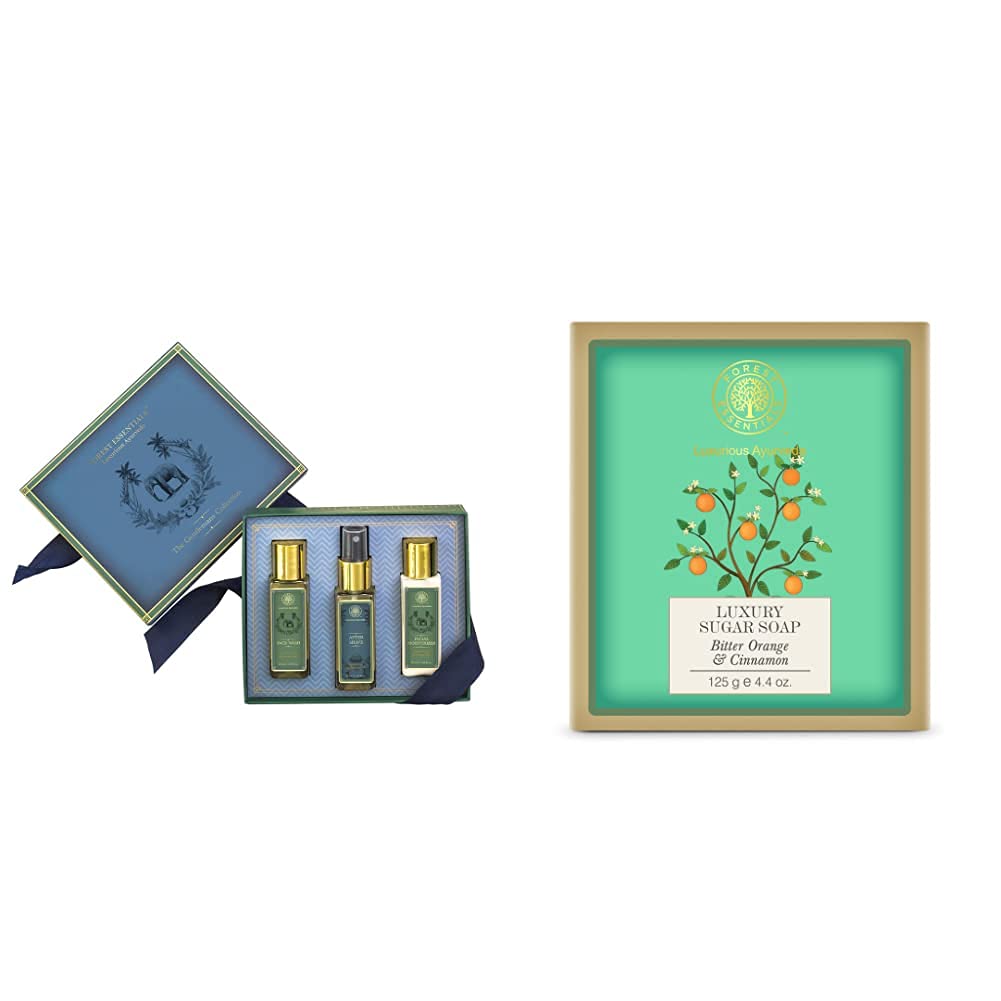 Forest Essentials Kit for Him, 150ml (Gift Box For Men)