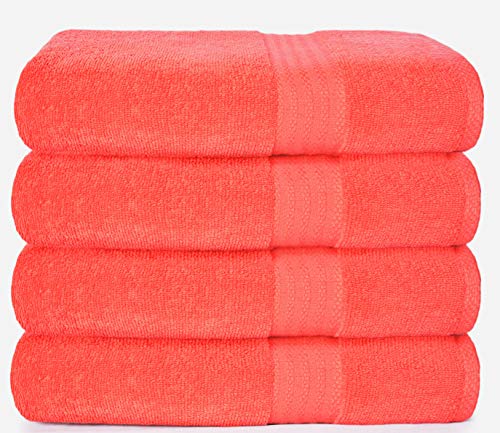 GLAMBURG Premium Cotton 4 Pack Bath…