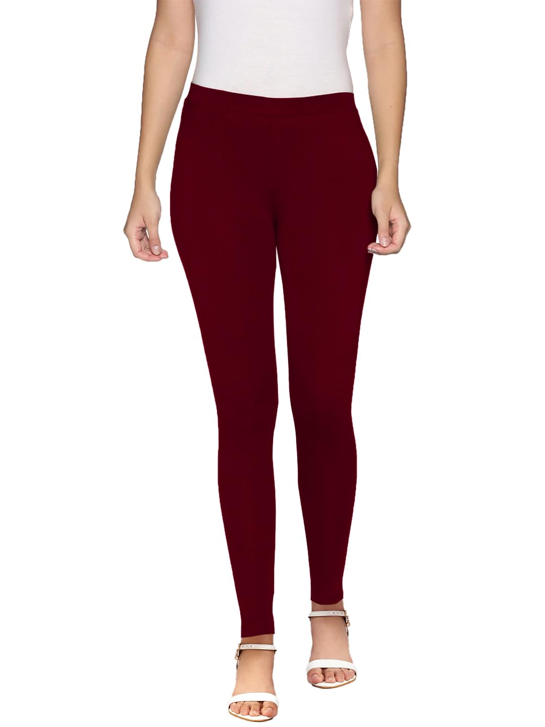 Premium Viscose Stretchable Ankle Length Leggings for Women Premium Viscose Stretchable Ankle Length Leggings for Women