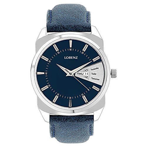 LORENZ Analogue Blue Dial Mens Watch -Mk-1012A (B071CZCL3Y) Amazon Price History, Amazon Price Tracker