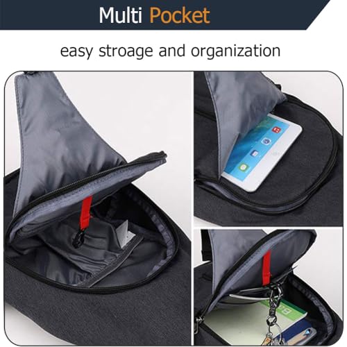 Mochila tipo Sling para ciclismo y senderismo miniatura 5