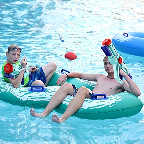 Water Guns For Kids, Super Squirt Gun Water Soaker Blaster - Big Size - 32Ft Long Shooting Range - High Capacity - Quick Refill - Summer Water Toys Gun For Boys Girls And Adults #TOP6