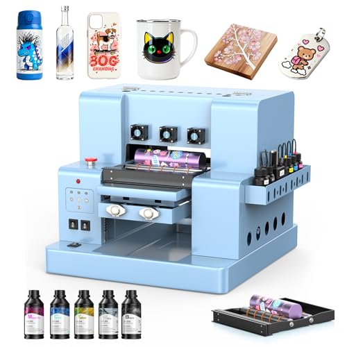 EXPLUX A4 UV Printer,with XP600 printhead Doubles The Speed of