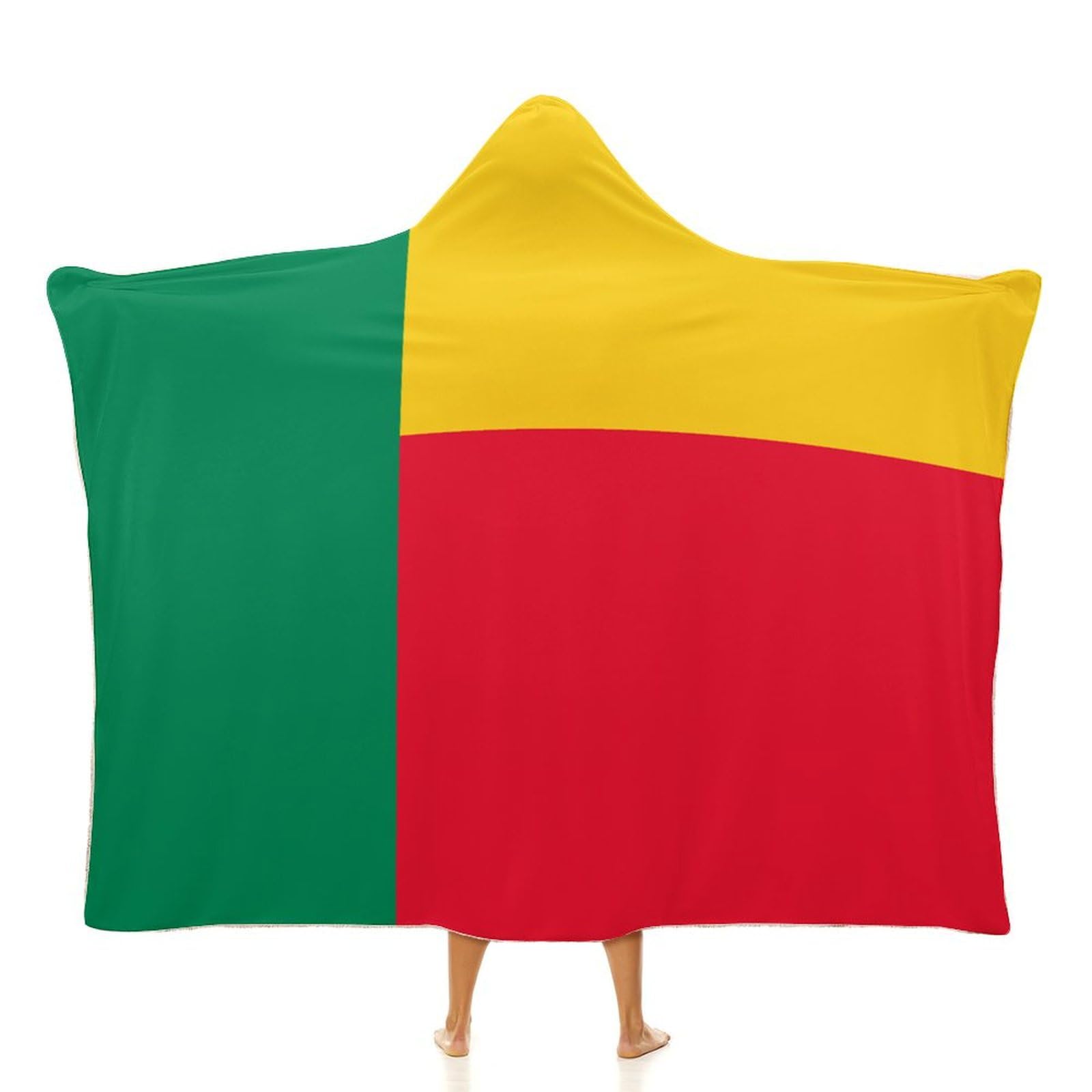 Couverture à capuche Bénin cadeau idéal pour homme et femme frileux