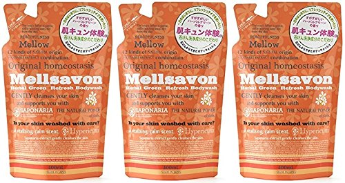 Amazon | 【まとめ買い×3】 メルサボン ハーバルグリーン リフレッシュ