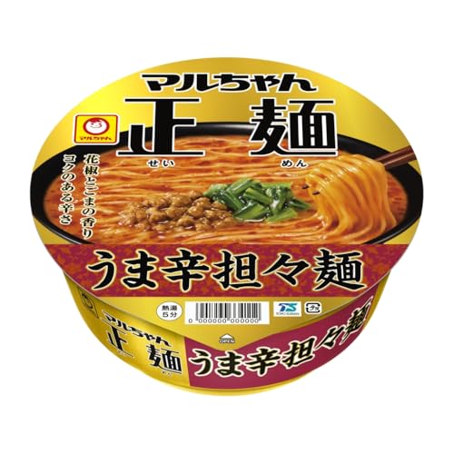 東洋水産 マルちゃん正麺 カップ うま辛担々麺 126g×12個