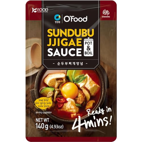 Korean Food O'Food Sundubu Jjigae Sauce – Spicy Soft Tofu