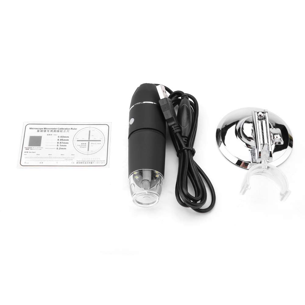 Digitale Microscoopcamera 1600x Vergroting - USB Microscoop Met 8 LED