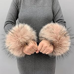 Één paar faux konijnenbontschepen manchet winter warm polsbandjes elegante vrouwen parka’s pols handschoenen mouw…