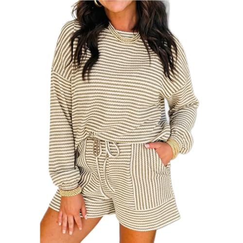 Ensemble coordonné d'été pour femme avec short décontracté chic