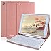 Produktbild AMZCASE Tastatur Hülle 9.7 für iPad 6. Gen 2018 iPad 5. Gen2017 iPad Pro 9.7 iPad Air 2 Air 1 mit drahtloser Abnehmbarer Bluetooth-Tastatur 9.7 iPad-Abdeckung mit integriertem Stifthalter(Champagne)