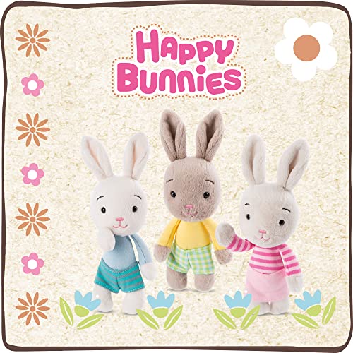 NICI Kuscheltier Hase 15 cm – Plüschtier Hase für Mädchen, Jungen & Babys – Flauschiger Stofftier-Hase zum Spielen, Sammeln & Kuscheln – Gemütliches Schmusetier – Plüschhase