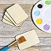 Bright Creations Unfinished Wood Cards - 36-Pack, 3.5 x 2.5 in, 0.1 in Thick - Engraving Wood Blanks for Gift Tags & Business Cards