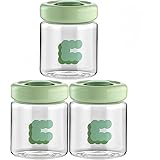 GEBYUI 3 個セット 一押し式コーヒー豆密封容器 幅広口設計・スタッキング可能 防潮・防漏・防虫機能付き ナッツ・スナック・コーヒー豆保存に最適 食品級素材・耐久性優秀