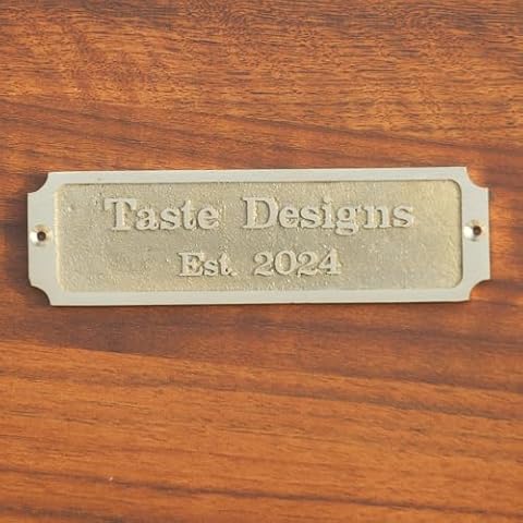 Brass Plaquel Personalized Your Door Sign Plaques Antique Finish Plaques, Best Home Decor Plaques, Customized Brass Name Plates for Home, Office, Door Sign, Classroom, Bedroom, Restroom, Custom Brass Door Plaques, Home Decor Plaques Cover